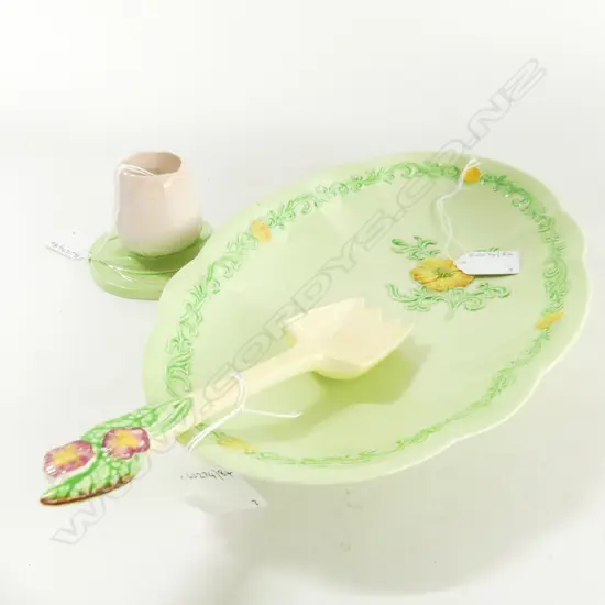 3PCS CARTONWARE CHINA SPOON EGG CUP & DISH W190 L300