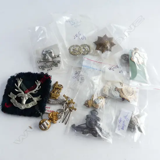 ASSORTED MILITARY BADGES
