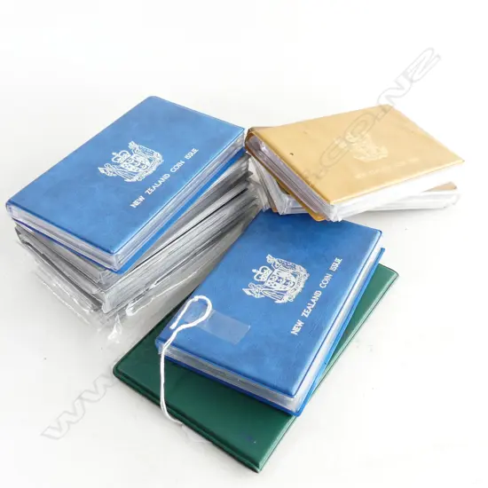 8 NZ PROOF COIN ISSUE SETS