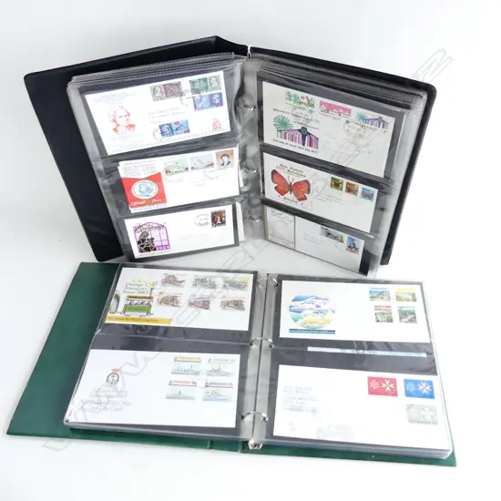 2 ALBUMS OF NZ FIRST DAY COVERS; MAINLY DECIMAL INCL. 1958 ROSS DEPENDENCY