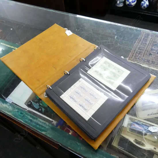 ALBUM OF NZ STAMP MINIATURE SHEETS: HEALTH ETC