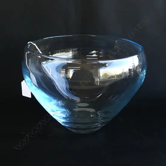 ASTRA STROMBERG FOR STROMBERGSHYTTAN GLASS BOWL T367 DIA 230 H.200MM