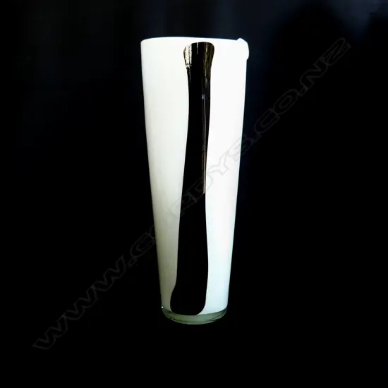 LGE ART GLASS VASE H.330MM