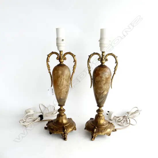 PR HEAVY GRECIAN URN STYLE TABLE LAMP BASES H. 440MM