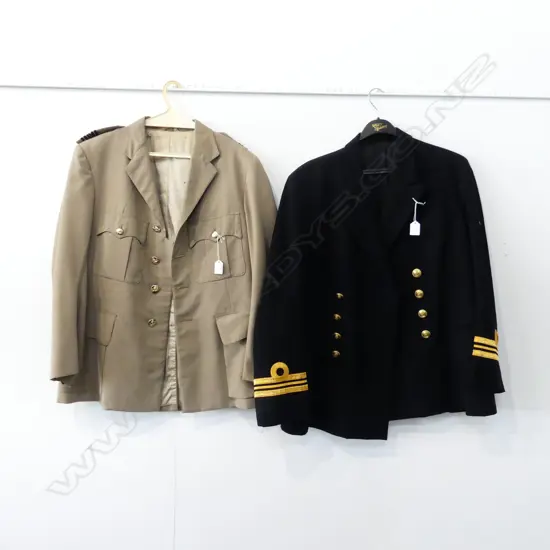 2 ARMED FORCES JACKETS: NZ AIRFORCE & NAVY