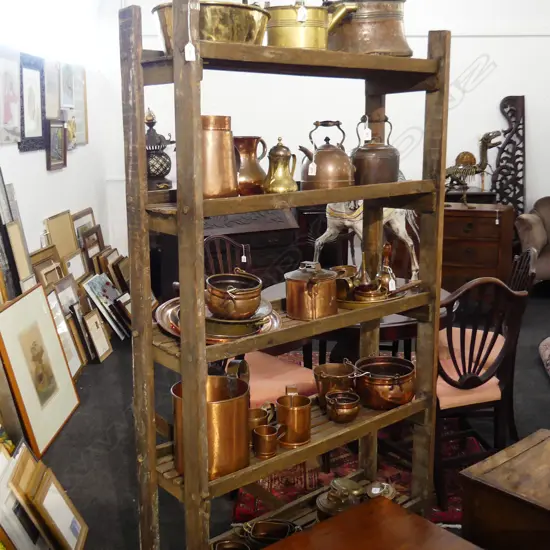 LG WOODEN BAKERS RACK 950x360x1820mm