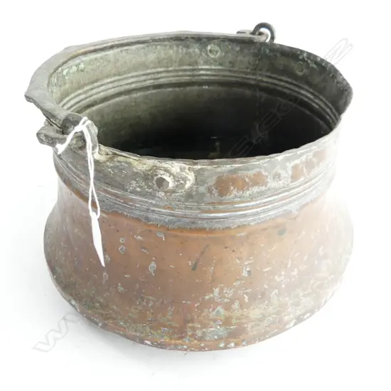 LG VINTAGE COPPER CAULDRON 290mm dia