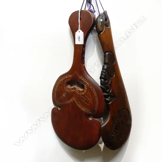 2 MAORI PATU L. 390, 400MMM