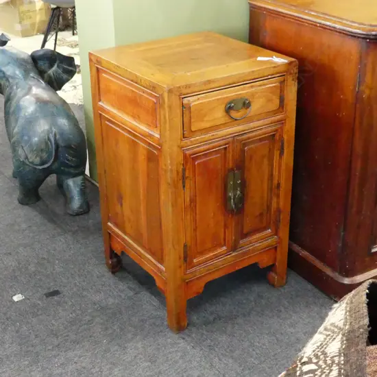 SML WOODEN CHINESE CABINET W445 x D445 x H780mm