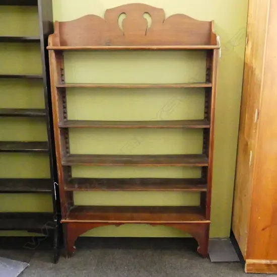 LG WOODEN ADJUSTABLE BOOKCASE 1080x225x1815mm