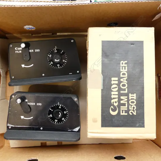 BOX 3 CANON FILM LOADERS