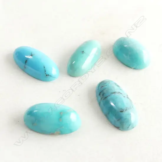 BOX 5 OVAL TURQUOISE 