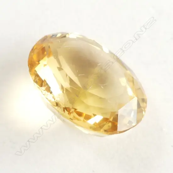 GOLDBERYLL CTIRINE, 15.25 X 11.82 X 7.6, 8.57CT 