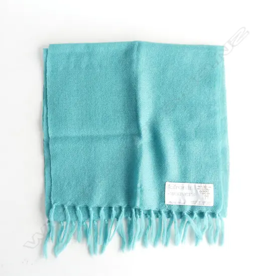 VINTAGE KILRONAN WEAVERS IRISH WOOL SCARF A/F