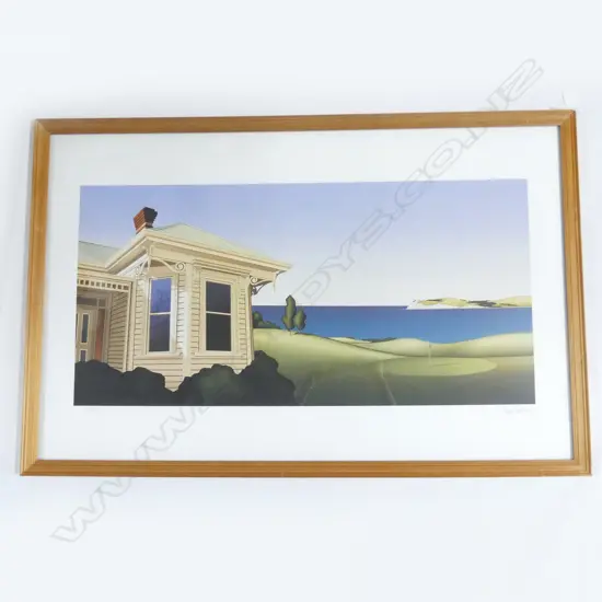 BRIAN DAHLBERG 'THE WATER HAZARD' FINE ART PRINT, SIGNED 50/300 830x410mm