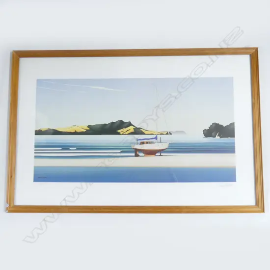 BRIAN DAHLBERG 'HIGH & DRY' FINE ART PRINT, SIGNED 50/300 830x410mm