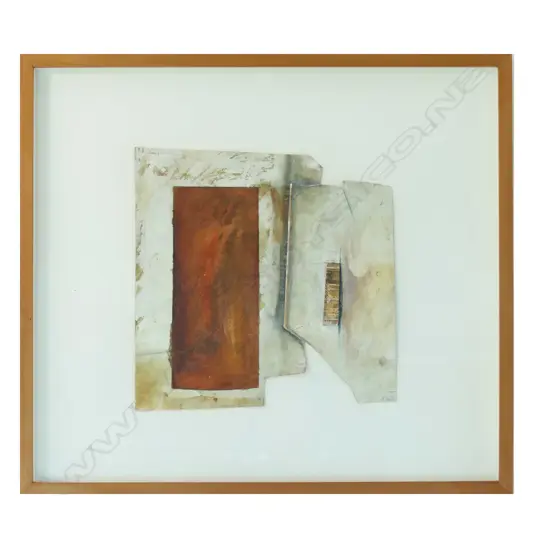 A DEAN 1996 MIXED MEDIA ART WORK