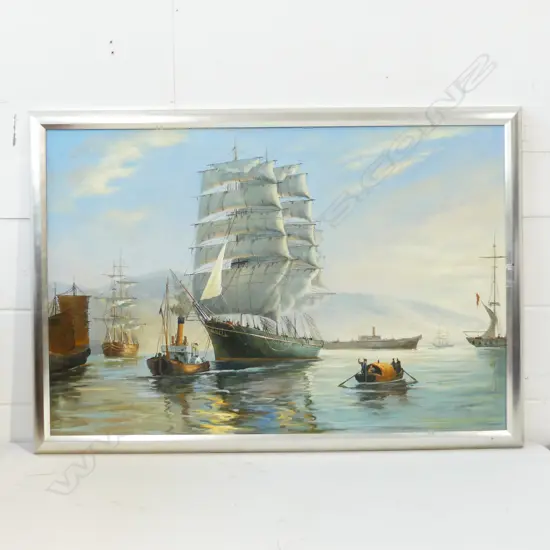 MARITIME OIL PTG ON CANVAS H.600 x 900mm