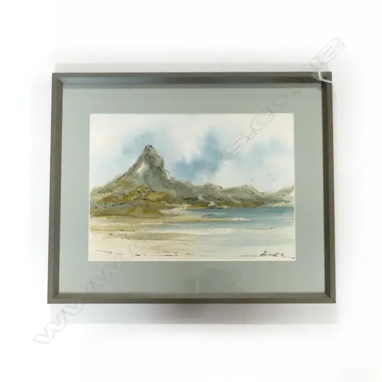 LEA CORBETT LANDSCAPE W/C '76 255x355mm