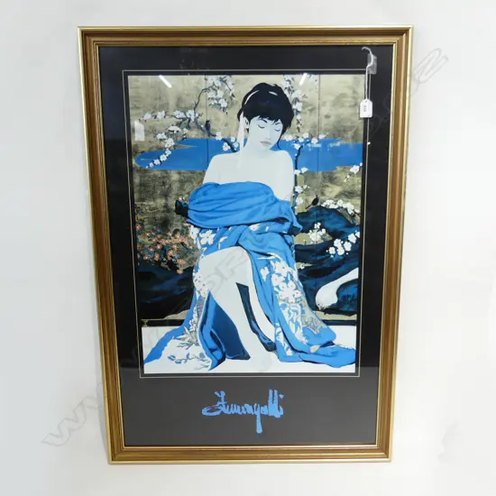  PRINT OF EROTIC JAPANESE WOMAN 900x595mm