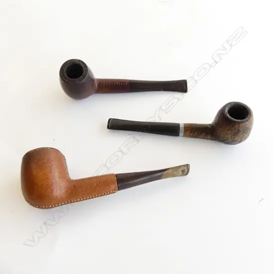 3 VINTAGE PIPES, KIKO, SPARTAN BRIAR & TANZANIA
