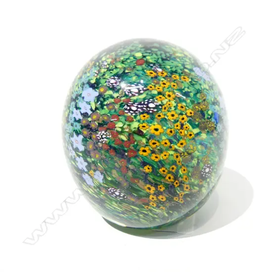 PETER RAOS 'MONET' PAPERWEIGHT H. 90MM