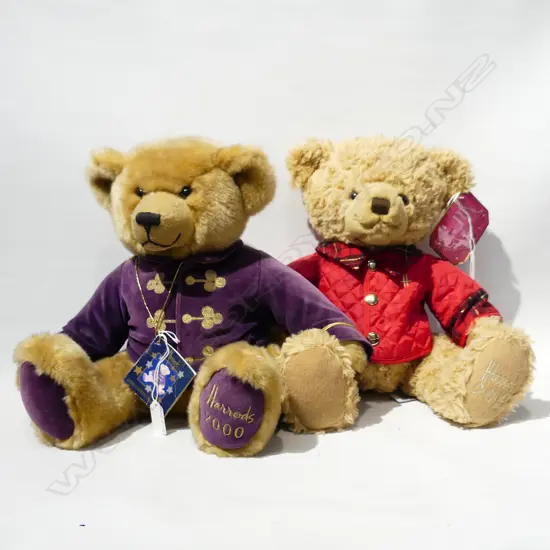 2 HARRODS XMAS BEARS 2014, 2000
