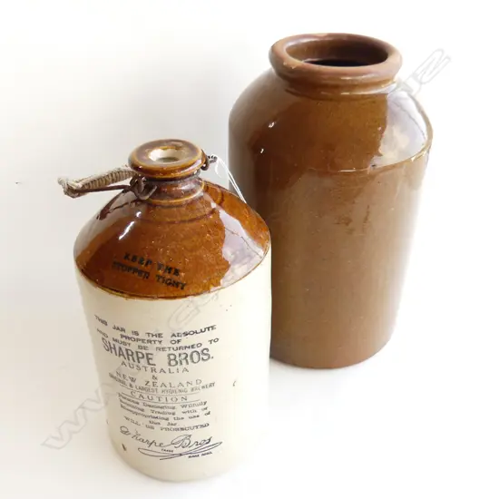 2 CROCKS; SHARPE BROS. & OTHER UNBRANDED H.320 / 360mm