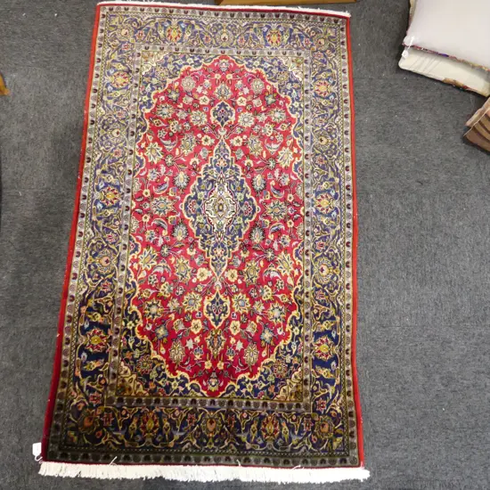HAND KNOTTED KASHAN RUG 1730x1040mm