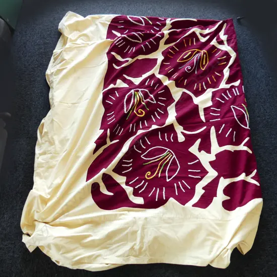 COOK ISLAND LGE TIVAEVAE suitable for king size bed or lge table 2900 x 2450mm