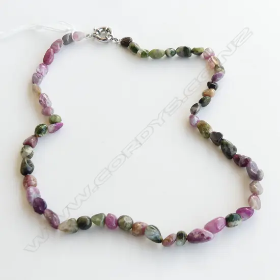 TOURMALINE BEAD NECKLACE  **RTV**