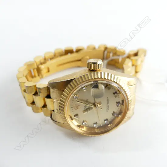 LADIES OLD FAUX R***X WATCH COPY