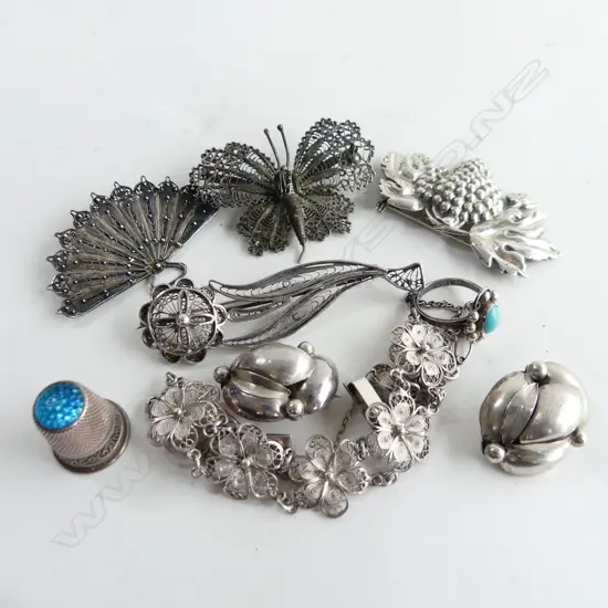 ASST. SILVER JEWELLERY 60 GRAMS
