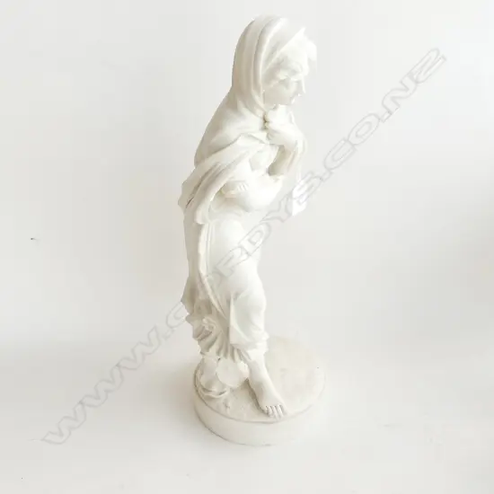 VICT. PARIAN WARE STATUE 'STORM' H.445mm...