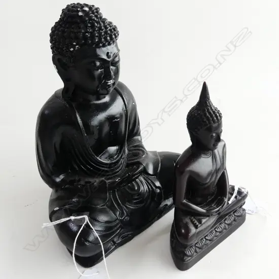 2 RESIN BUDDAH 20MM &170MM