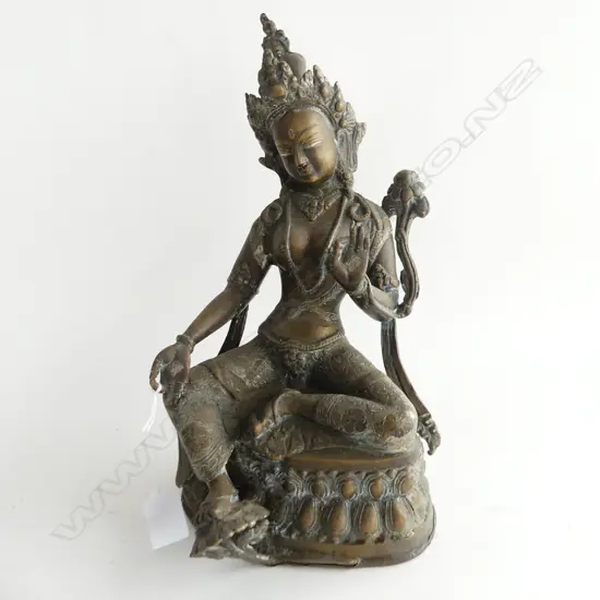 ORIENTAL METAL TARA FIGURE H.325mm
