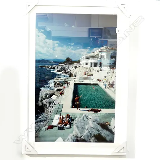 SLIM AARONS PRINT 'HOTEL DU CAP EDEN' 820x510mm