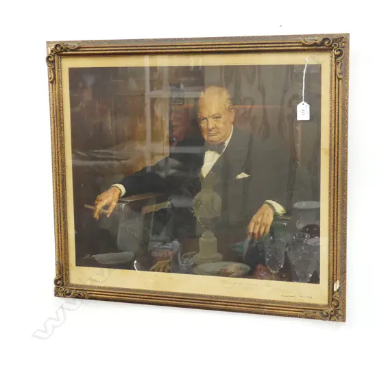 CHURCHILL PRINT 440x550mm