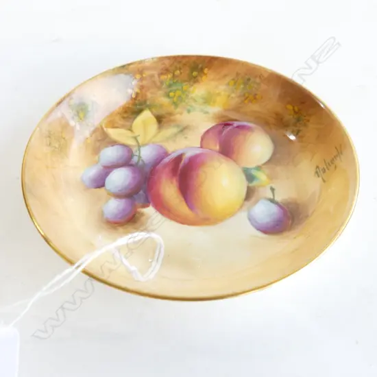 SML ROYAL WORCESTER FINE CHINA DISH, D.110mm