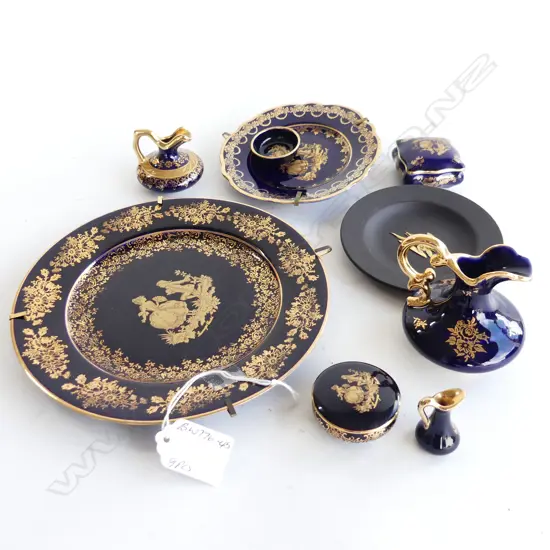 ASST PCS LIMOGES + ONE WEDGWOOD