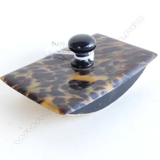 VINTAGE TORTOISE SHELL BLOTTER 120 X 74MM 