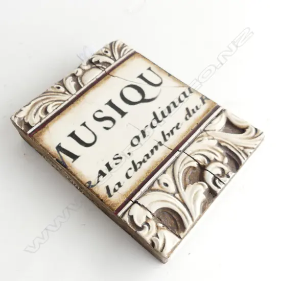 SID DICKENS MEMORY BLOCK 'MUSIQUE' 