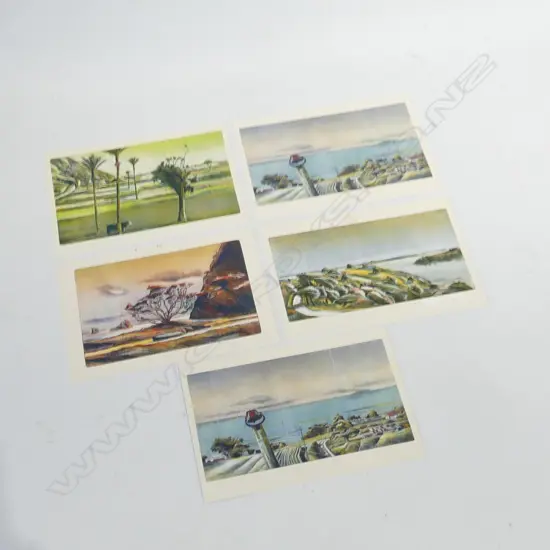 5 STANLEY PALMER CARDS C2010,   170 X 120MM