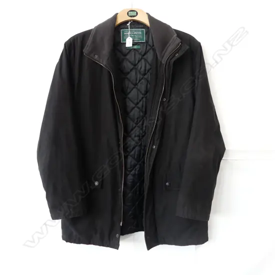 RODD & GUNN MENS FAUX SUADE OLIVE GREEN JACKET XS