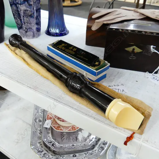 OLD KERO HARMONICA IN ORIGINAL BOX + RECORDER