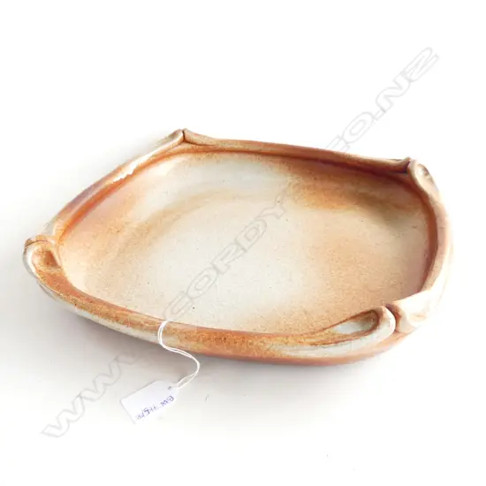 LG SHINO GLAZED STUDIO POTTERY PLATTER 355x355mm