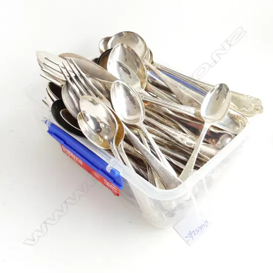 LOT ASST EP FORKS AND SPOONS RODD ETC