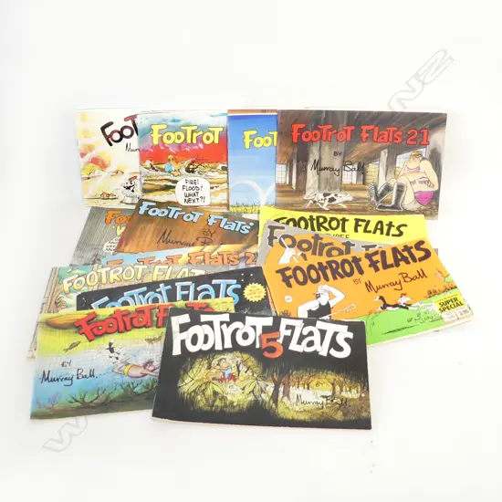 STACK FOOTROT FLATS COMIC BOOKS