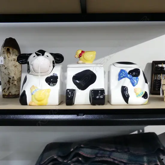 3 PART COW COOKIE CONTAINER L.430mm