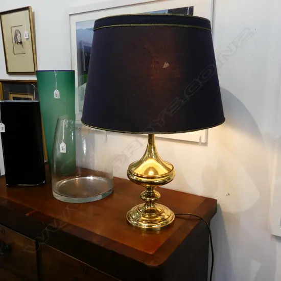 VINTAGE BRASS LAMP H.600mm